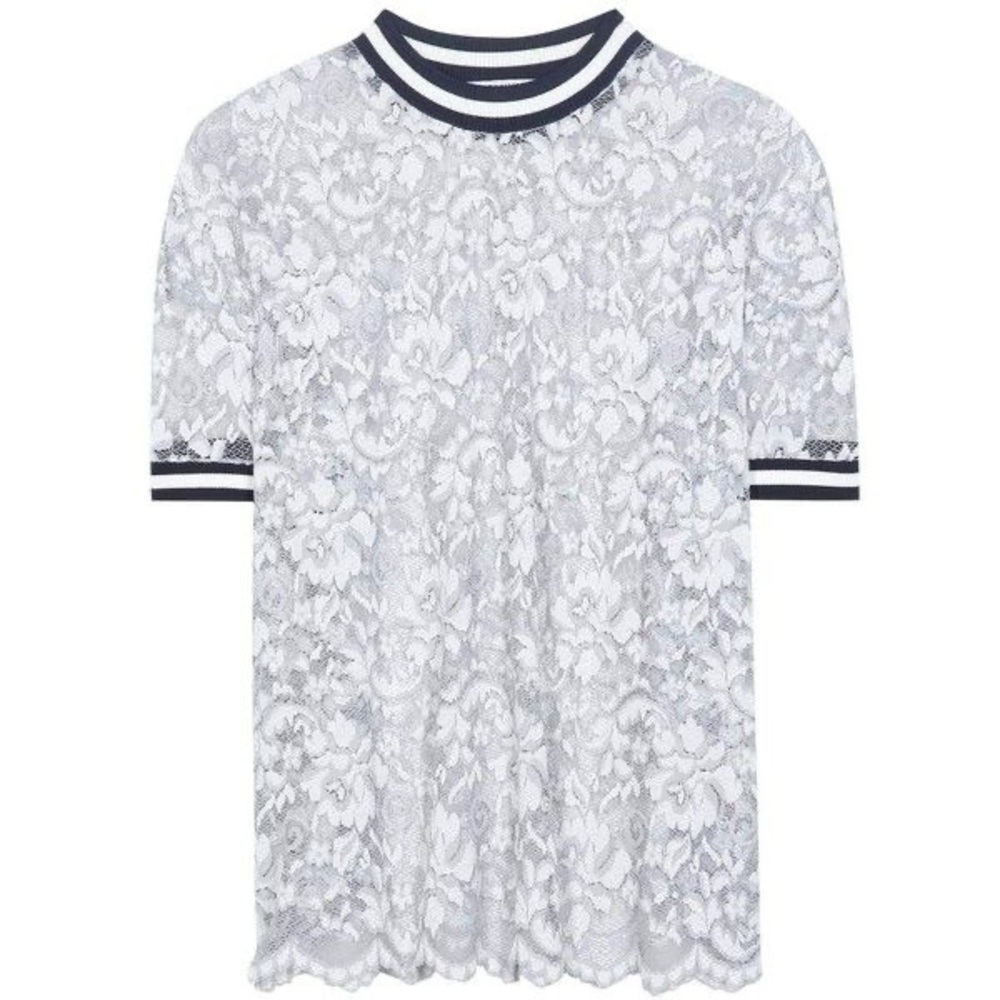 Ganni lace t-shirt